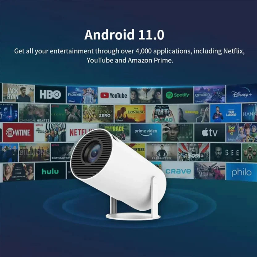 β¨ 4K Visionβ’ LED Projector β Ultra HD Home Theatre Experience